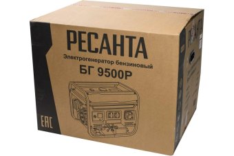 Генератор бензиновый Ресанта БГ 9500 Р